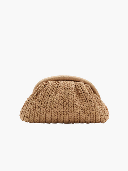 Savara Rattan Clutch