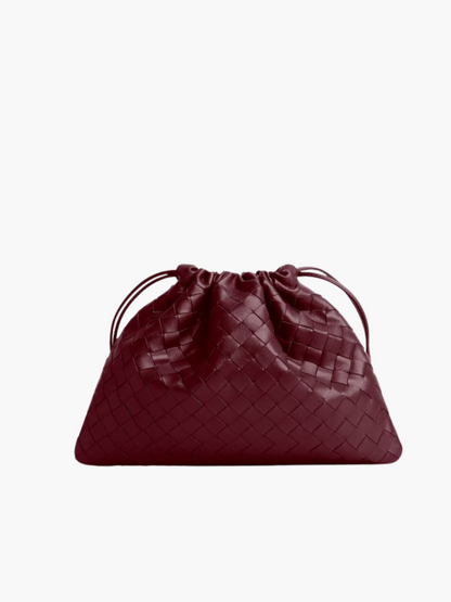 Woven Whisper Pouch Bag